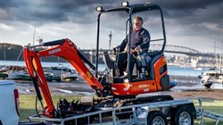 View the Kubota KX018-4 Mini Excavator