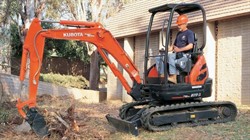 View the Kubota U25-3S Excavator